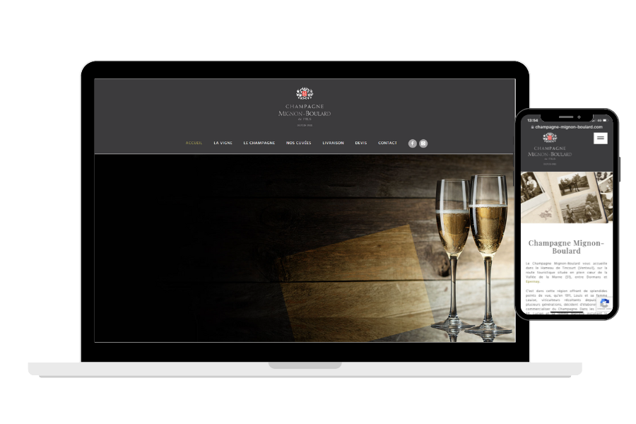 Projet IMPAAKT - Client : Champagne Mignon-boulard