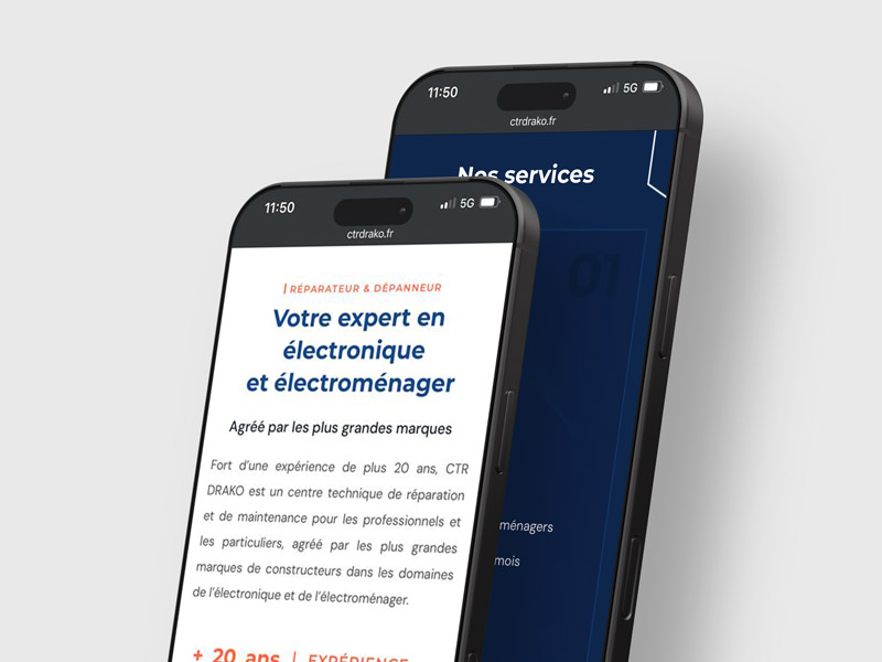 CTR Drako - Responsive mobile