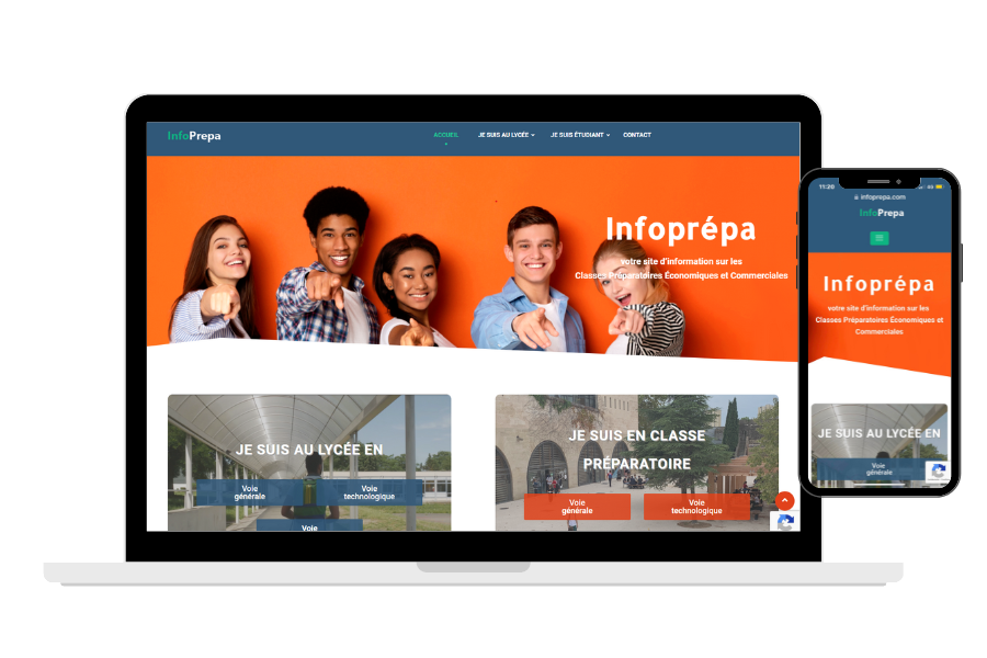 Projet IMPAAKT - Client : InfoPrepa