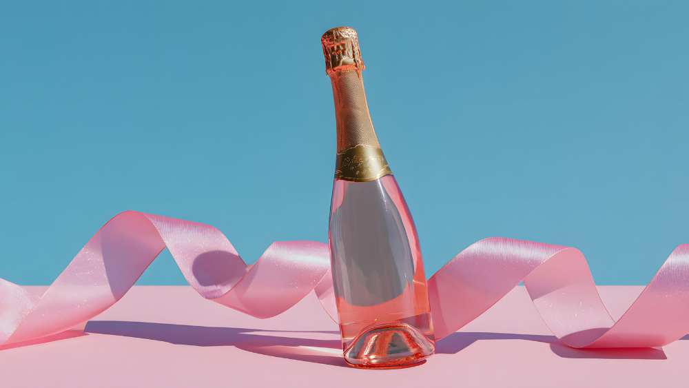 QR code pour les bouteilles de champagne