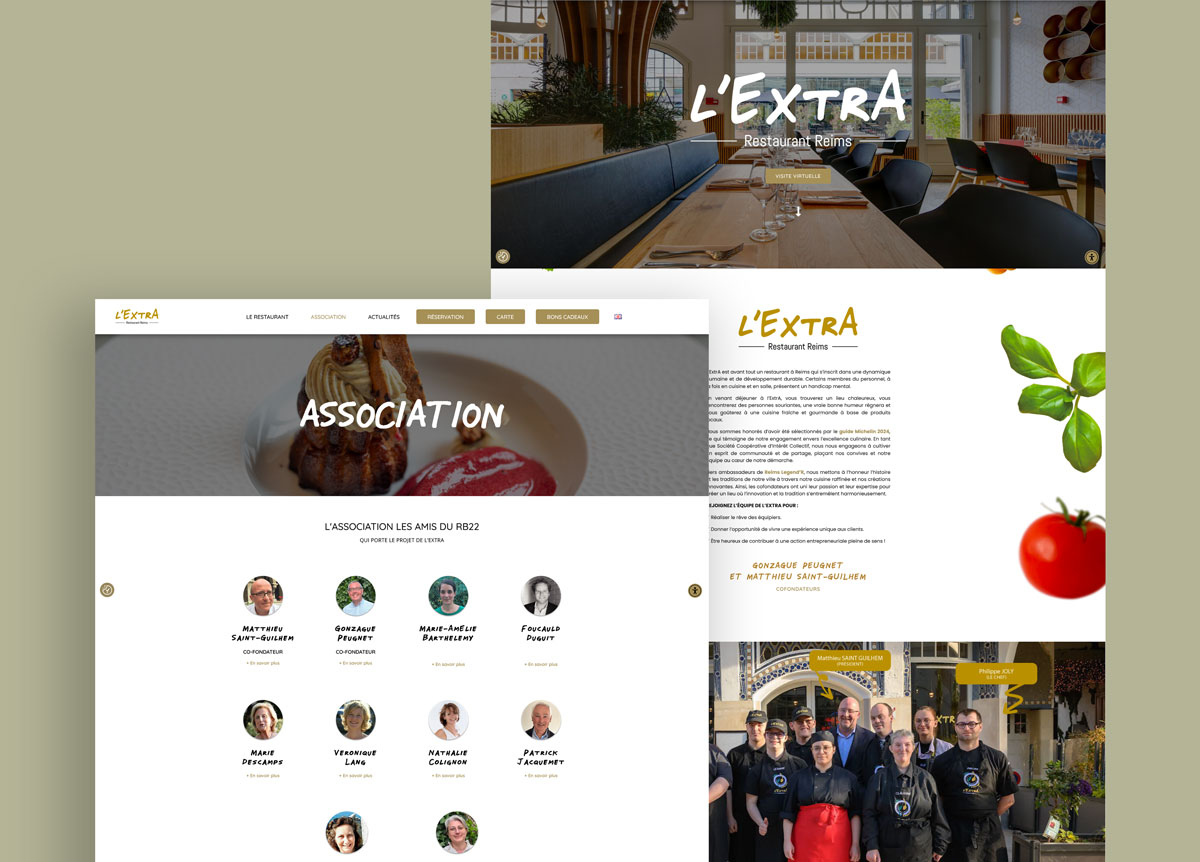 L'Extra - Site web