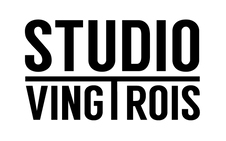 Logo - Studio VingTrois | Agence de photo, vidéo et réseaux sociaux