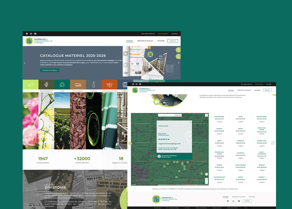 CSGV - Focus site web