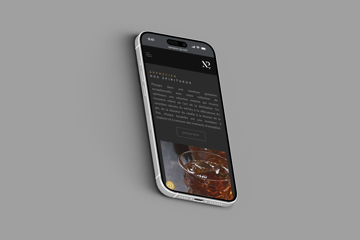Domaine Nicolo Paradis - Site web