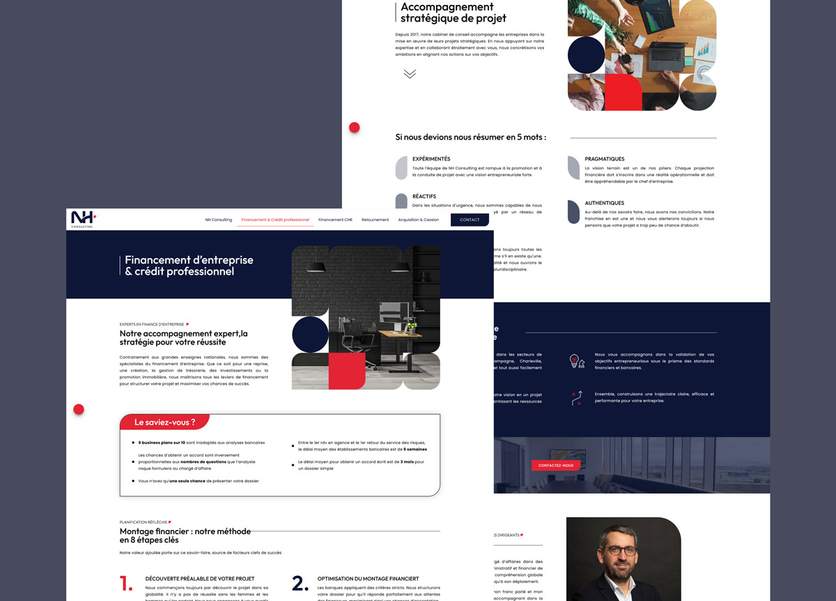 NH Consulting - Site vitrine