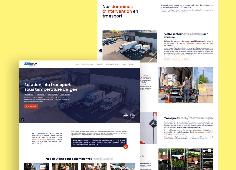 Dispovit site web - IMPAAKT